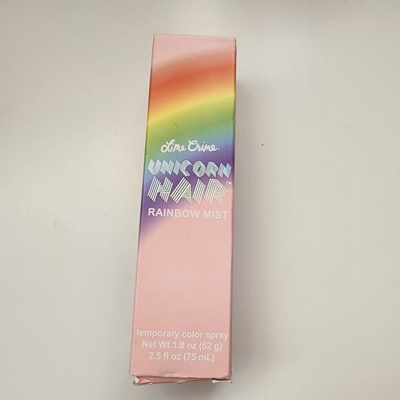 LIME CRIME UNICORN HAIR RAINBOW MIST TEMPORARY COLOR SPRAY CAN 2.5 OZ PETAL NEW - Picture 2 of 6